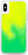 Hoesje CoolSkin Liquid Neon - Glow In The Dark - Telefoonhoesje voor Apple iPhone X/XS - Groen