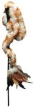 Kong Kattenspeelhengel Swizzle Bird 47 Cm Pluche Wit/bruin