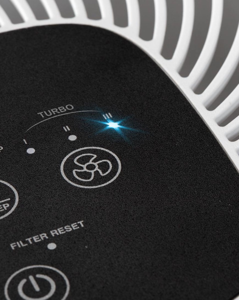 Lanaform - Air Purifier - Luchtreiniger Met HEPA Filter - 11 HEPA Filter Met 3 Lagen - Met UV Lamp - CADR 100m³/u - Timerfunctie & Nacht Mode - 4 Intensiteiten — afbeelding 4