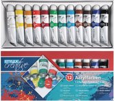 Acrylverf 12 Tubes Mat