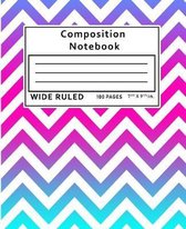 Composition Notebook Wide Ruled