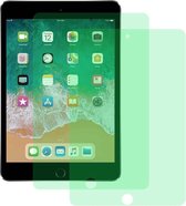 Voor iPad Mini 2019 & 4 2 STUKS 9H 2.5D Oogbescherming Groen Licht Explosieveilige Gehard Glasfilm