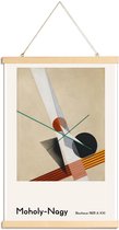 JUNIQE - Posterhanger László Moholy-Nagy - A XXI -60x90 /Bruin & Ivoor