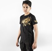 Joya T-Shirt Dragon - Kinderen - Katoen - Goud - 128