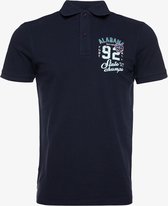Unsigned heren polo - Blauw - Maat L