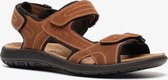 Mountain Peak leren heren sandalen - Bruin - Maat 43 - Echt leer