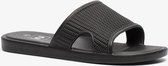 Dames badslippers zwart - Zwart - Maat 39