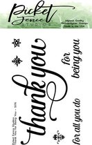 Thank You for Being You Clear Stamps (S-176)