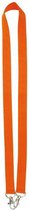 Niltons Keycord 2-haaks 53 X 2 Cm Polyester Oranje