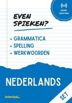 Even Spieken - Nederlands grammatica, spelling, (set)