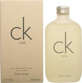 CALVIN KLEIN CK ONE spray 200 ml | parfum voor dames aanbieding | parfum femme | geurtjes vrouwen | geur | parfum voor heren | parfum heren | parfum mannen
