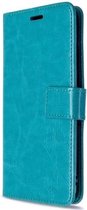 Portemonnee Book Case Hoesje Geschikt voor: Xiaomi Poco X3 / X3 Pro -  turquoise