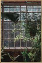 JUNIQE - Poster met kunststof lijst The Tropical Glasshouse -40x60