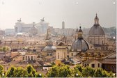 Uitzicht op Monument Victor Emmanuel II in Rome - Foto op Tuinposter - 120 x 80 cm