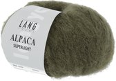 Lang Yarns Alpaca Superlight Olive Dunkel 25 gram nr 98