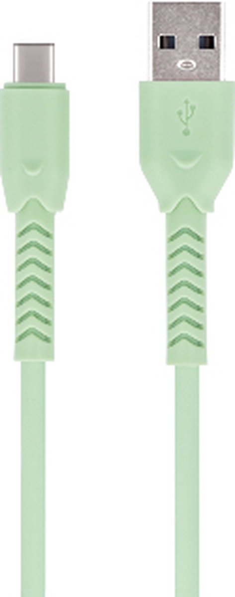 MaXlife OEM0100852 USB-kabel 1 m USB A USB C Groen