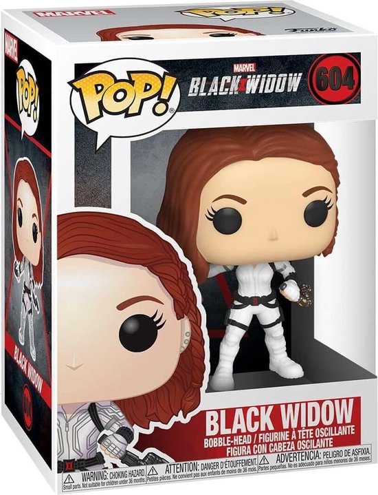 Funko Pop! Marvel: Black Widow (white suit) - Funko