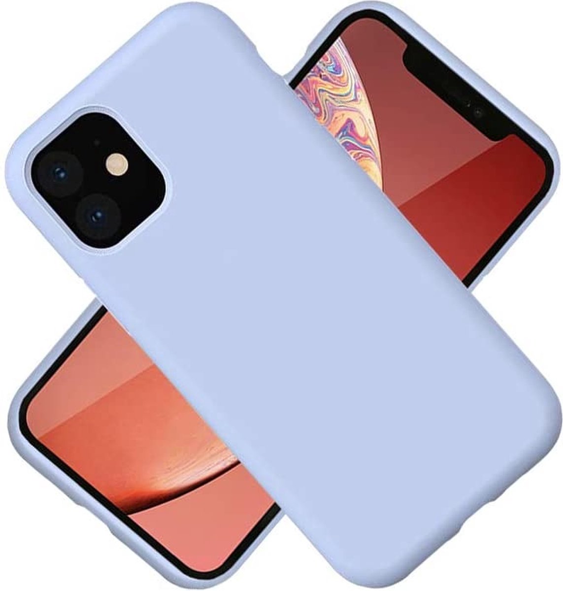 BixB iPhone 12 Pro Max Backcover - Hoesje met koord Lila