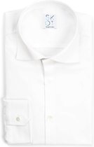 SKOT Fashion Duurzaam Overhemd Heren Serious White Oxford - Wit - Maat 42