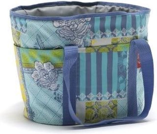 New Looxs Umbrië - Enkele Fietstas / Fietsmand - 14 Liter - Suzy Blauw van New Looxs — afbeelding 5