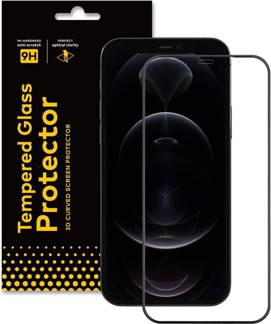 RhinoShield Tempered Glass Screen Protector iPhone 12 / 12 Pro | bol.com