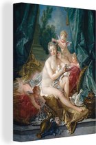 Toilettes de Vénus - Peinture de François Boucher 30x40 cm - petit - Tirage photo sur toile (Décoration murale salon / chambre)
