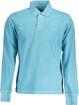 GANT Polo Shirt Long Sleeves Men - M / AZZURRO