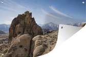 Muurdecoratie Rotsvorming in woestijn Amerika - 180x120 cm - Tuinposter - Tuindoek - Buitenposter