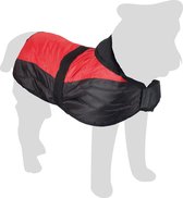 Honden Winterjas IJsbeer - Rood - 60 cm ruglengte