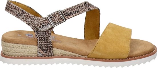 Bobs by Skechers dames sandaal - Geel multi - Maat 41 | bol.com