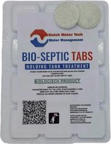 Bio-Septic Tabs | Toilettablets Camper, Caravan of Boot | Biologisch Onderhoud Vuilwatertank | 12 Tabletten