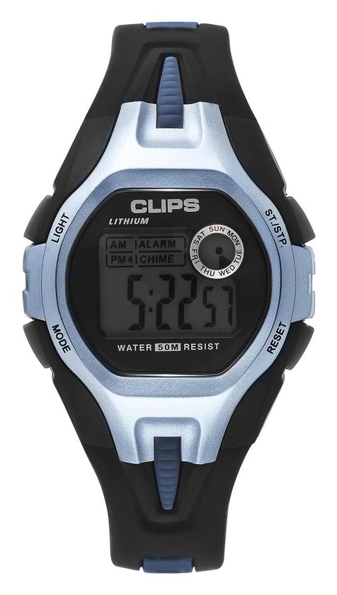 Clips Horloge - Rubber - Multi - Ø