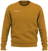 Jartazi Trui Crewneck Heren Polykatoen Okergeel Maat Xl