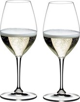 Riedel Champagne Glazen Vinum - 2 Stuks