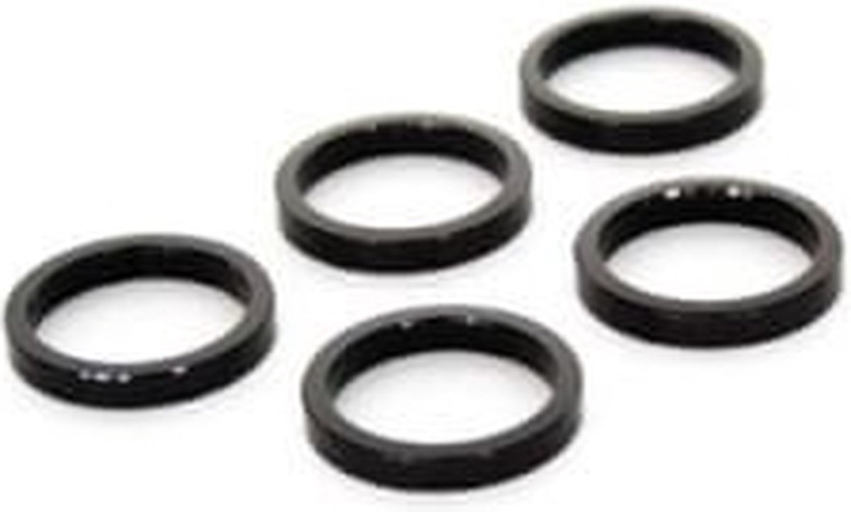 Zak Spacer 1 inch 5mm zwart