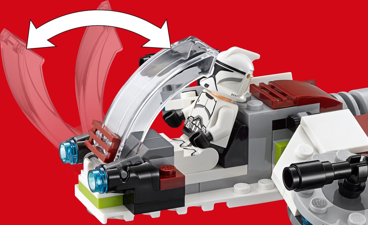 LEGO Star Wars Jedi en Clone Troopers Battle Pack - 75206 — afbeelding 5