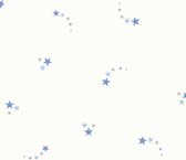 Dutch Wallcoverings - Make Believe Shooting Stars blauw