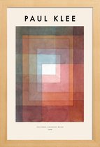 JUNIQE - Poster in houten lijst Klee - White Framed Polyphonically