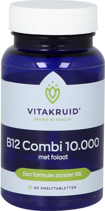 Vitakruid B12 Combi 10.000 60 smelttabletten | bol.com