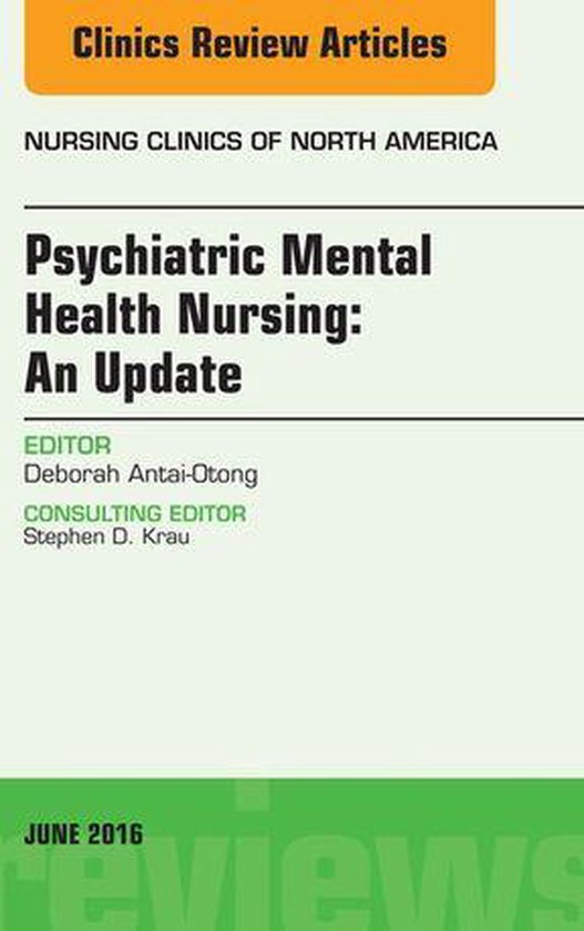 The Clinics: Nursing Volume 51-2 - Psychiatric Mental Health ... - cover