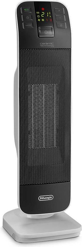 DeLonghi HFX65V20 Ventilator elektrisch verwarmingstoestel Binnen Zwart,  Wit 2000 W | bol.com