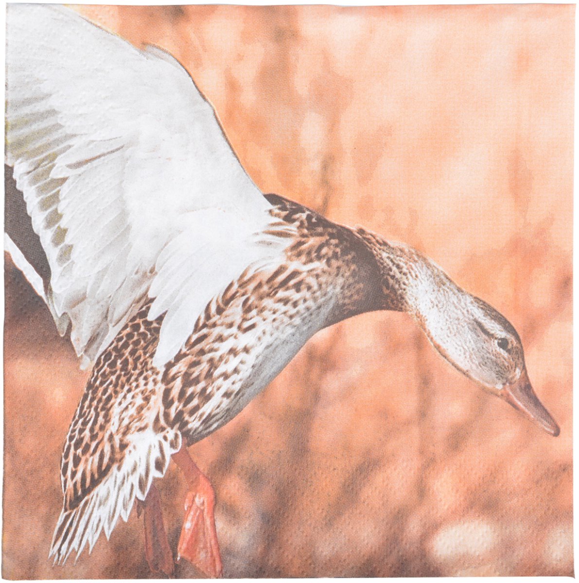 Papieren servetten wilde eend 33x33