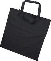 Shopping Bag. Zwart. 38x42 cm. 135 - 1 st
