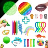 ZTWK© - Fidget toys pakket - 30 stuks - Mesh and Marble - Tangle fidget