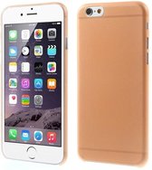 Ultra Dun Backcover Hoesje voor iPhone X/10/XS - Oranje - iPhone X/XS hoesje - Dun hoesje iPhone