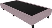 Bedworld Boxspring 90x200 - Suedine - Licht roze (ON61)