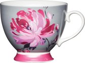 Kitchencraft Mok Bone China 400 Ml Porselein Roze