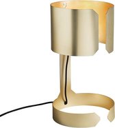 QAZQA waltz - Design Grote tafellamp - 2 lichts - H 420 mm - Goud/messing - Woonkamer | Slaapkamer