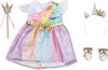 foto van BABY born Fantasie Deluxe Prinses Kledingset - Poppenkleding 43 cm