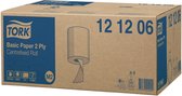 Poetsrol Tork M2 121206 2-laags - 20cm x 160m - 6 rollen